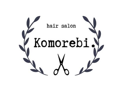 ヘアサロンコモレビ（Komorebi.）のロゴ